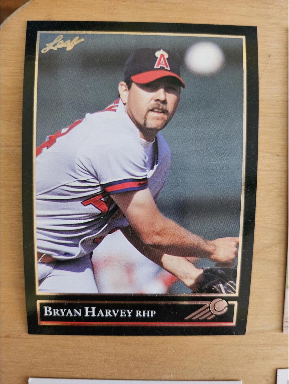 1992 Leaf Gold #309 Bryan Harvey California Angels